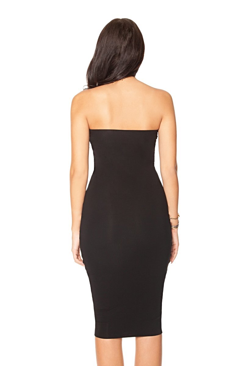 LA SISTERS BANDEAU MIDI-JURK