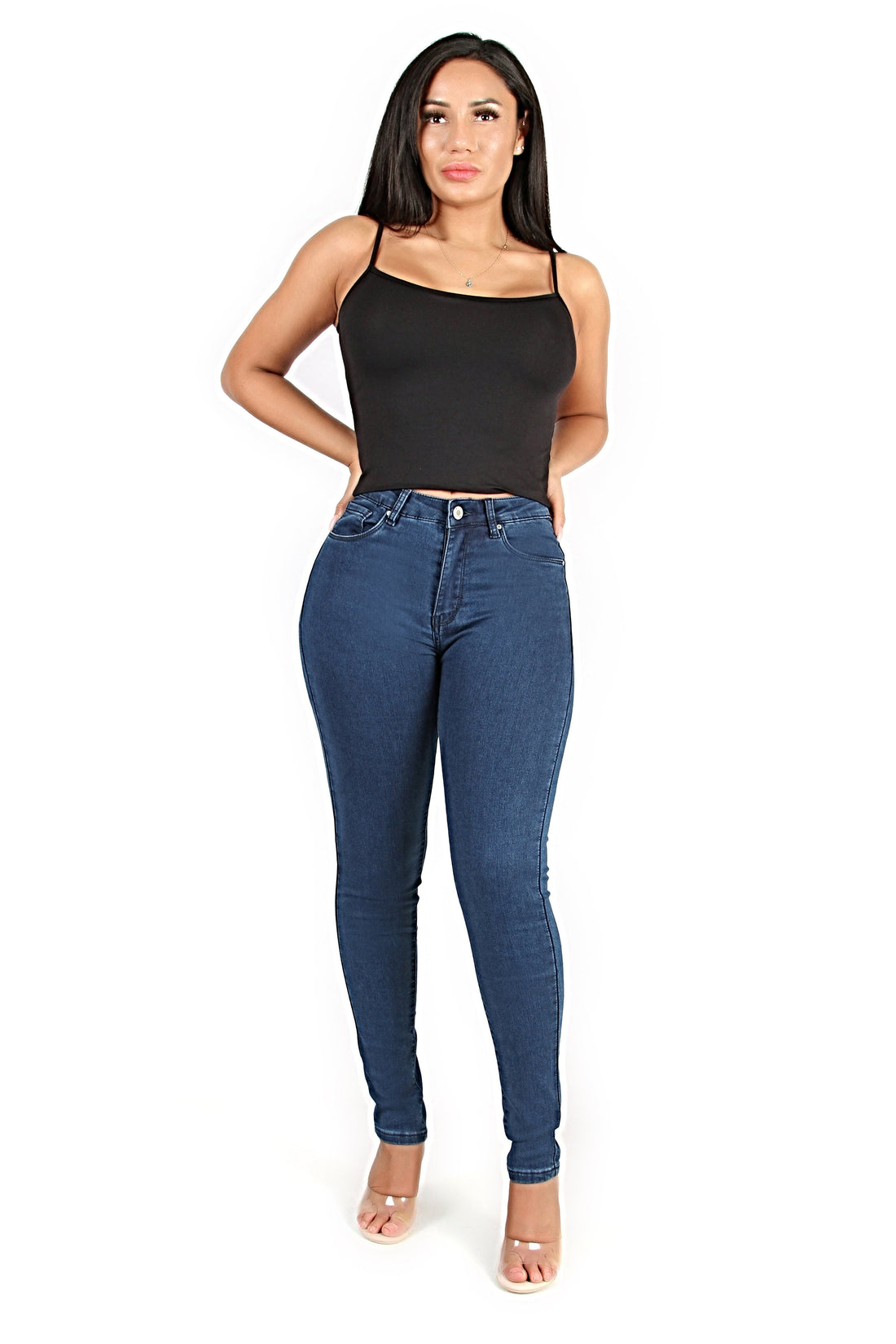 NINA CARTER JEANS - BLUE