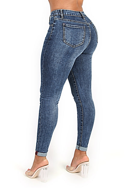 ESTEE BRUINE JEANS - BLAUW