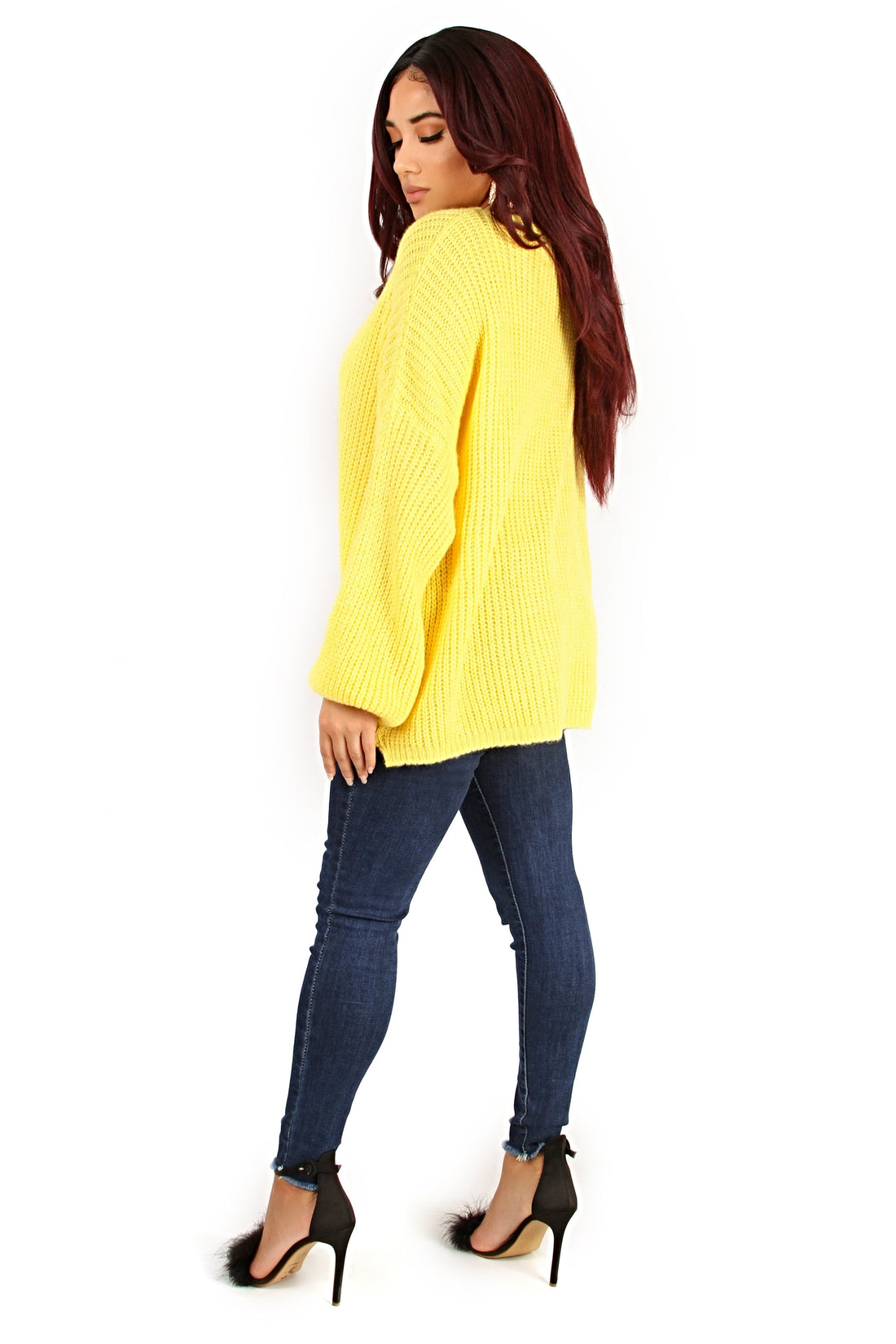 COZY SWEATER - LEMON YELLOW