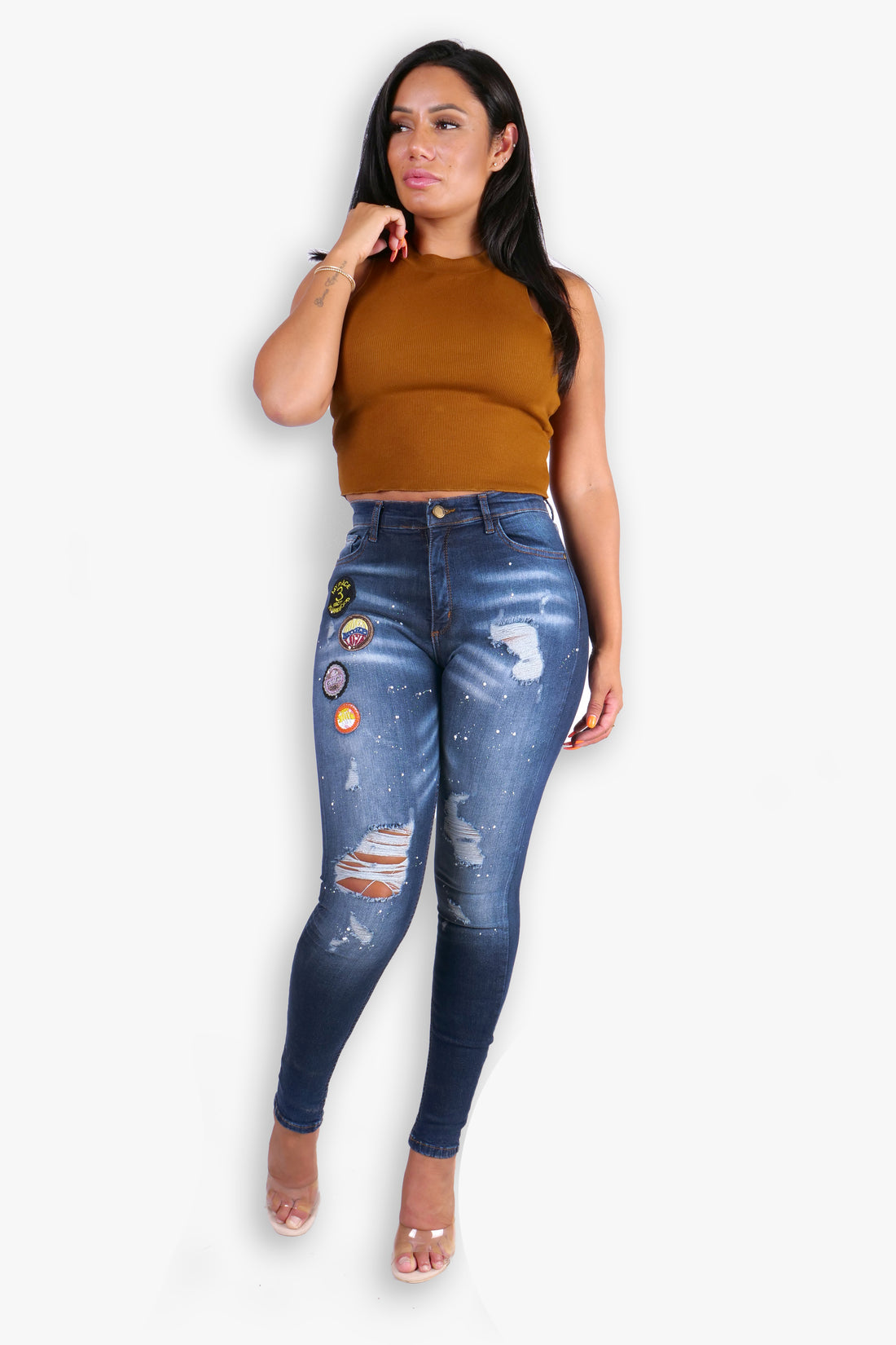 BLUE MIAMI STRETCH JEANS