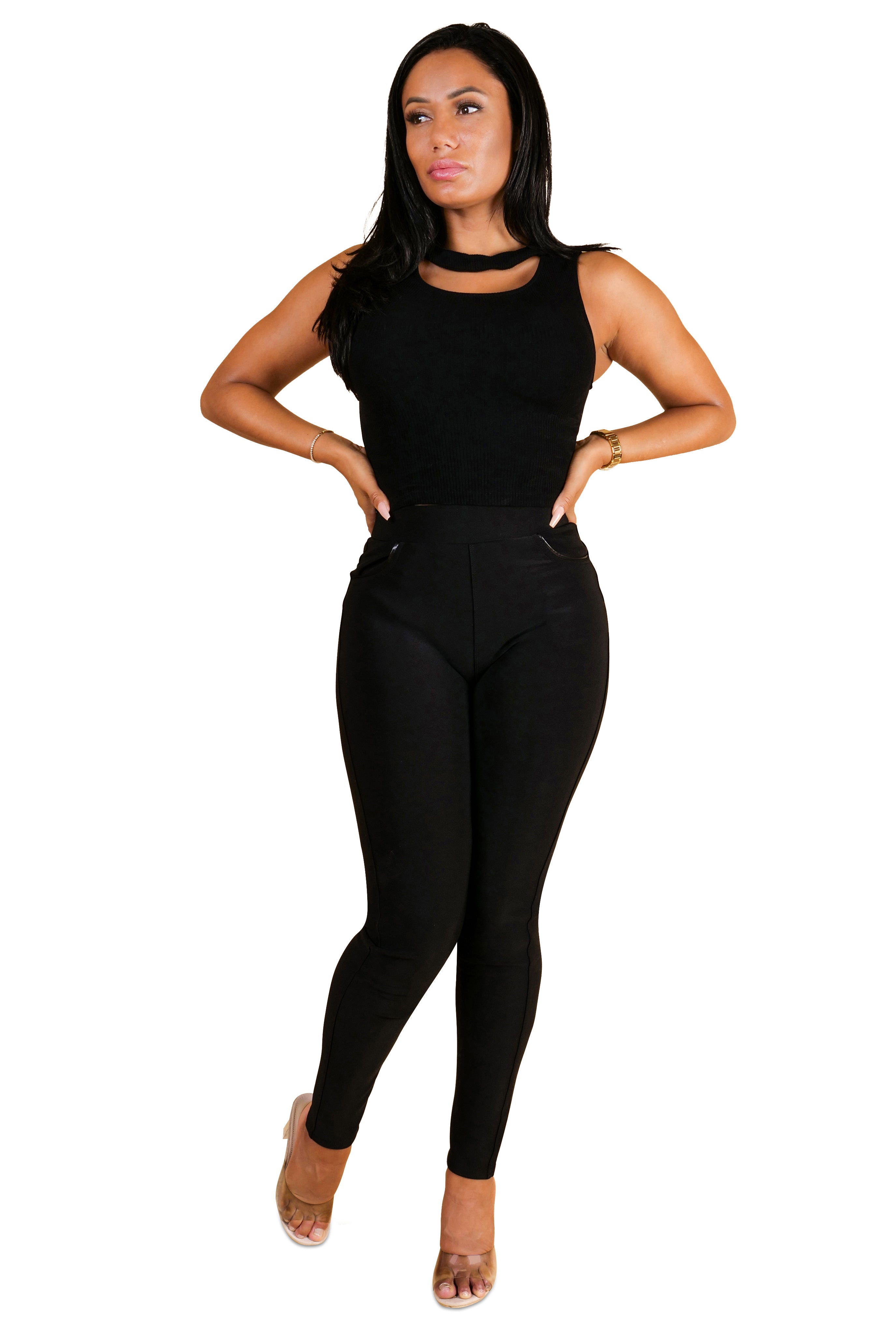 BLACK MANDY LEGGING