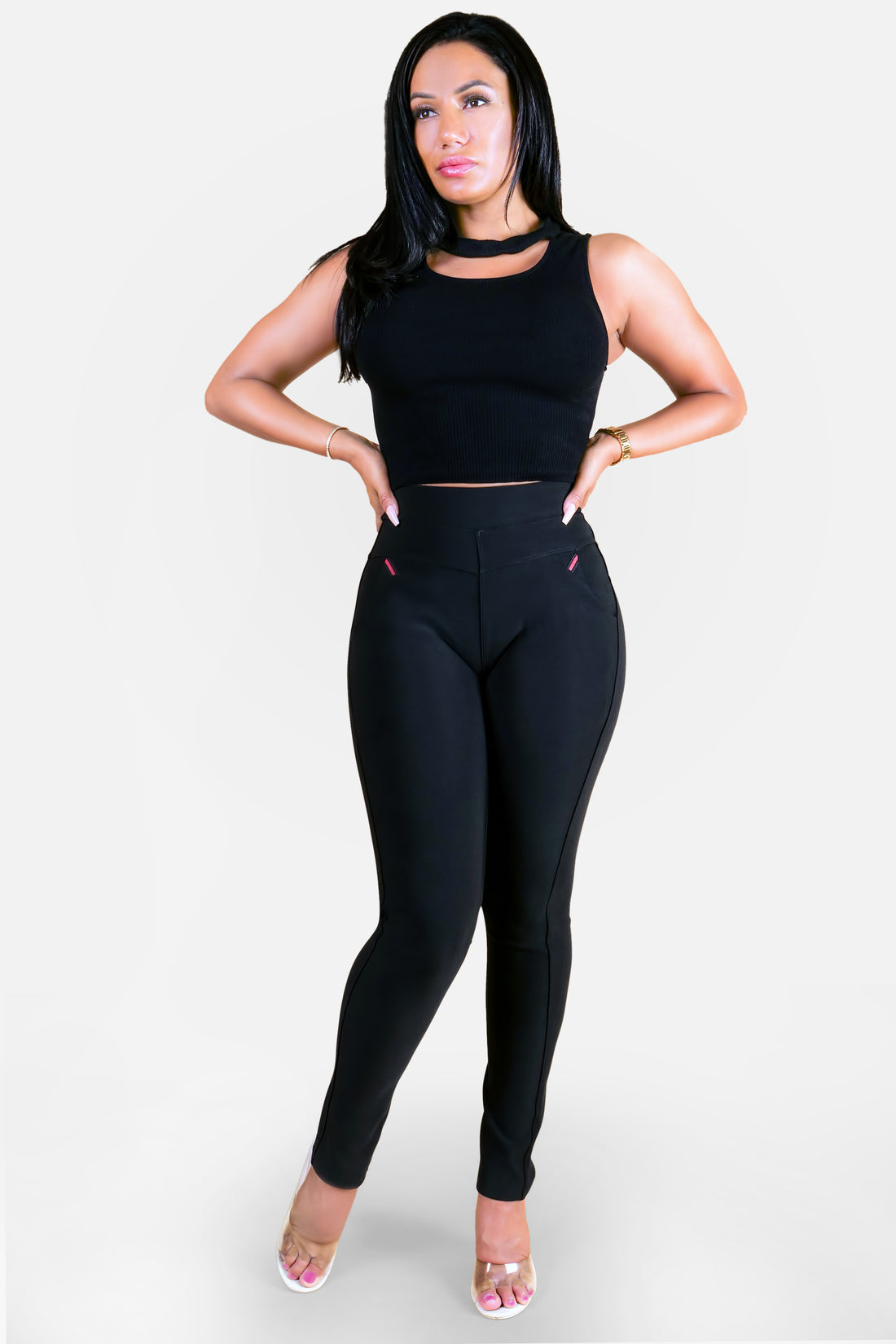 SMOOTH BLACK LEGGING