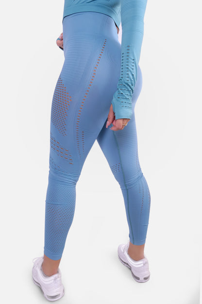 SEAMLESS MATCHING SET - BLUE