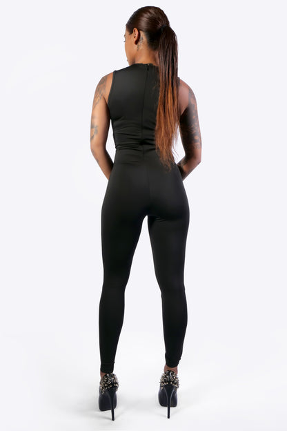 LAVISH JUMPSUIT - BLACK